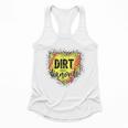 Dirt And Diamonds Baseball Leopard Baseball Mom Flowy Tank