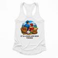 Father Son Baseball Father's Day Flowy Tank Father Son Baseball Father's Day Flowy Tank