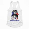 French Baseball Mom France Messy Bun Flowy Tank French Baseball Mom France Messy Bun Flowy Tank