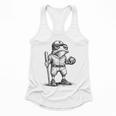 Frog Basketbal Men Women Grumpy Frog Playing Baseball Flowy Tank Frog Basketbal Men Women Grumpy Frog Playing Baseball Flowy Tank