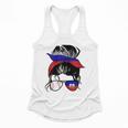 Haitian Baseball Mom Haiti Flag Baseball Girl Flowy Tank Haitian Baseball Mom Haiti Flag Baseball Girl Flowy Tank