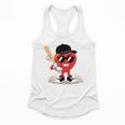Heart Playing Baseball Valentine Baseball Flowy Tank Heart Playing Baseball Valentine Baseball Flowy Tank