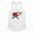 Heart Valentines Day Baseball Men Boys Kids Teens Flowy Tank Heart Valentines Day Baseball Men Boys Kids Teens Flowy Tank