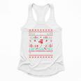 Ho Ho Homerun Baseball Ugly Christmas Sweater Party Hitter Flowy Tank Ho Ho Homerun Baseball Ugly Christmas Sweater Party Hitter Flowy Tank
