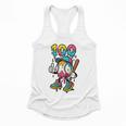 Ice Cream Drip Baseball Party 100 Days Of School Teacher Flowy Tank Ice Cream Drip Baseball Party 100 Days Of School Teacher Flowy Tank