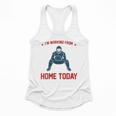 I'm Working From Home Today Baseball Lover Men Women Flowy Tank