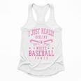 I Just Really Dislike Baseball Pants Baseball Mom Mama Flowy Tank