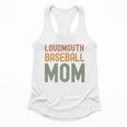 Loudmouth Baseball Mom Sports Cute Text Premium Flowy Tank