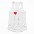 I Love Heart Hot Baseball Moms And Cold Beer Raglan Baseball Tee Flowy Tank