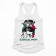 Mexico Baseball Mom Messy Bun Flowy Tank Mexico Baseball Mom Messy Bun Flowy Tank