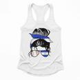 Nicaraguan Baseball Mom Nicaragua Flag Baseball Girl Flowy Tank