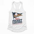 Pat's Pocket Pancakes Flag Baseball On Pancake Flowy Tank Pat's Pocket Pancakes Flag Baseball On Pancake Flowy Tank