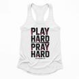 Play Hard Pray Hard Youth Boy Christian Baseball Jesus Flowy Tank Play Hard Pray Hard Youth Boy Christian Baseball Jesus Flowy Tank