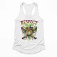 Respect The Drip Mardi Gras Baseball Ice Cream Boys Carnival Flowy Tank