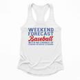 Retro Baseball Mom Mother's Day Weekend Forecast Baseball Flowy Tank Retro Baseball Mom Mother's Day Weekend Forecast Baseball Flowy Tank