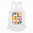 Retro Groovy In My Baseball Mom Era Happy Women Premium Flowy Tank