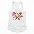 Six Seven 67 Meme Baseball Coquette Bow Valentine Flowy Tank Six Seven 67 Meme Baseball Coquette Bow Valentine Flowy Tank