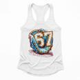 Six Seven Baseball Lifestyle 67 Meme Gen Alpha Slang Premium Tri-Blend Flowy Tank