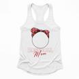 Softball Baseball Mom Floral Tee Mother's Day Premium Flowy Tank