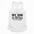 My Son Will Be On The Field Baseball Mom Flowy Tank My Son Will Be On The Field Baseball Mom Flowy Tank