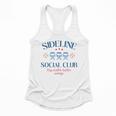 Spring 2025 Swing Batter Baseball Mom Sideline Social Club Flowy Tank