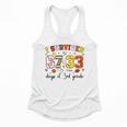I Survived 6733 Days Baseball Football Softball 3rd Grade Flowy Tank