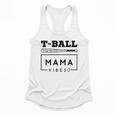 T-Ball Baseball Mom Teeball Mom Mother's Day 2024 Flowy Tank