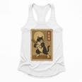 Vintage Japanese Ukiyo-e Baseball Cat Batting Flowy Tank Vintage Japanese Ukiyo-e Baseball Cat Batting Flowy Tank
