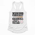 Weekend Forecast Baseball Baseball Mom Flowy Tank Weekend Forecast Baseball Baseball Mom Flowy Tank