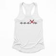 Women's Baseball Softball Baseball Mom Heartbeat Baseball Flowy Tank Women's Baseball Softball Baseball Mom Heartbeat Baseball Flowy Tank