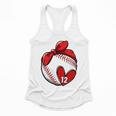 Womens Custom Baseball Mom Number 12 Heart For Mom Mommy Premium Flowy Tank
