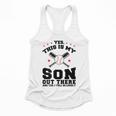 Yes This Is My Son Out There Baseball Mom Flowy Tank Yes This Is My Son Out There Baseball Mom Flowy Tank