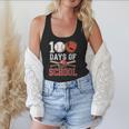 100 Days Of School Baseball Player Teacher Student Flowy Tank 100 Days Of School Baseball Player Teacher Student Flowy Tank