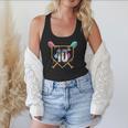 10th Birthday Baseball Bat Ice-Cream Drip 10yrs Old Boys Flowy Tank