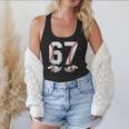 67 Six Seven Number 6 7 Meme Baseball Six Seven For Boys Men Flowy Tank