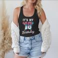 Baseball 10 Year Old Ice Cream Drip 10th Birthday Boys Flowy Tank