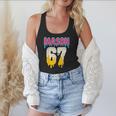 Baseball 6 7 Ice Cream Drip Number 67 Six Seven Meme Flowy Tank