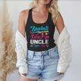 Baseball Or Bows Uncle Loves You Gender Reveal Flowy Tank Baseball Or Bows Uncle Loves You Gender Reveal Flowy Tank
