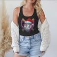 Baseball Christmas Santa Hat Baseball Christmas Drip Flowy Tank Baseball Christmas Santa Hat Baseball Christmas Drip Flowy Tank