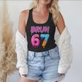 Baseball Ice Cream Drip Number 67 Player Or 67th Birthday Flowy Tank