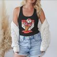 Baseball Ice Cream Drip Baseball Strawberry For Youth Red Flowy Tank Baseball Ice Cream Drip Baseball Strawberry For Youth Red Flowy Tank
