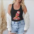Baseball Ice Cream Drip Youth Strawberry Baseball Red Flowy Tank Baseball Ice Cream Drip Youth Strawberry Baseball Red Flowy Tank