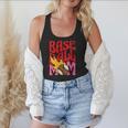Baseball Mom Game Day Trendy Pink Leopard Mama Flowy Tank