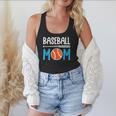Baseball Mom Leopard Print Baseball Mama Women Mother's Day Flowy Tank