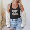 Baseball Seams Chicks Dig The Catcher Flowy Tank Baseball Seams Chicks Dig The Catcher Flowy Tank