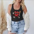 Baseball Valentines Day Heart Boys Sports Love Flowy Tank