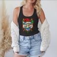Christmas Baseball Ice Cream Drip Santa Baseball Player Kids Flowy Tank Christmas Baseball Ice Cream Drip Santa Baseball Player Kids Flowy Tank