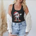 Christmas Baseball Ice Cream Dripping Santa Baseball Drip Flowy Tank Christmas Baseball Ice Cream Dripping Santa Baseball Drip Flowy Tank