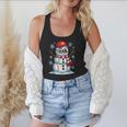 Christmas Baseball Snowman Xmas Pajamas Women Men Boys Flowy Tank Christmas Baseball Snowman Xmas Pajamas Women Men Boys Flowy Tank