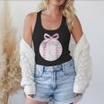 Coquette Baseball Mom Pink Bow Baseball Mama Flowy Tank Coquette Baseball Mom Pink Bow Baseball Mama Flowy Tank